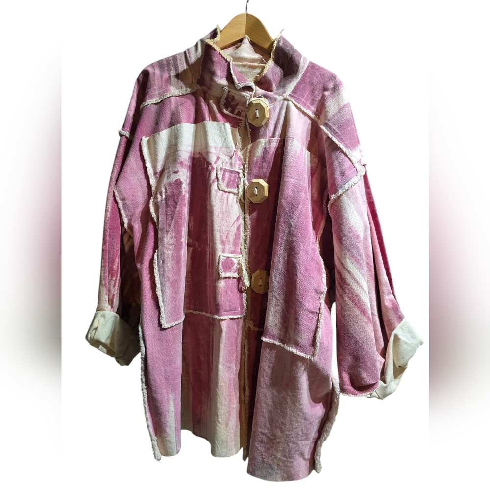 Women's Pink Utility Jacket